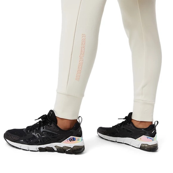 ASICS WOMEN'S TECH KNIT CREW TOP and PANT SET Size XS in Birch - Picture 13 of 16